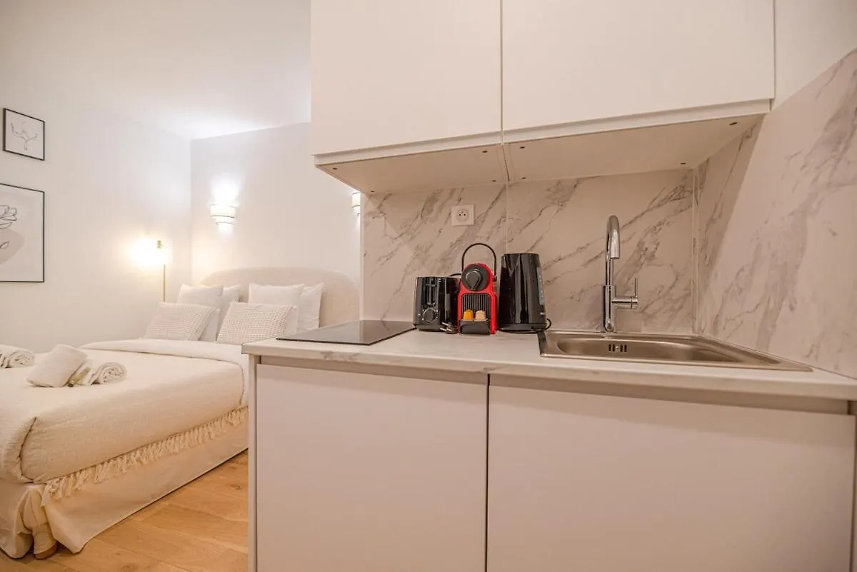 Apartament Charming Studio In The Marais Paryż